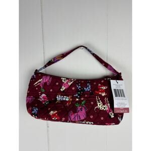 Vera Bradley Holiday Hounds Mini Slouchy Crossbody, NWT